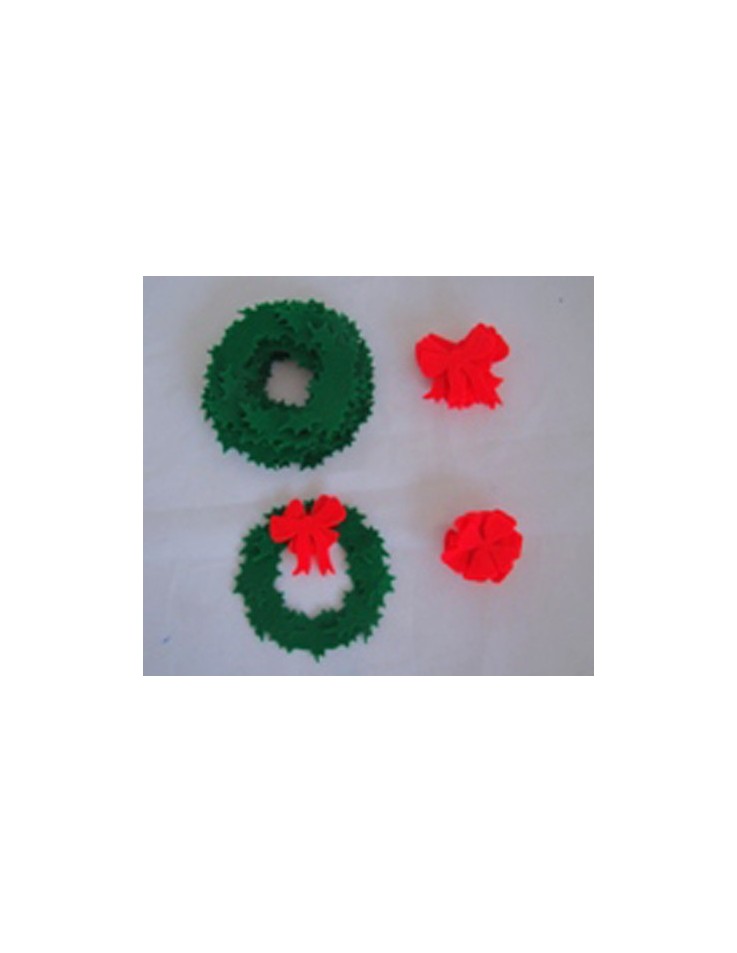 Christmas Felt Wreath