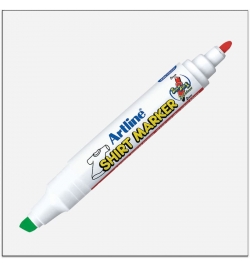Two Color T-Shirt Marker Green / Red