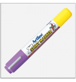 Two Color T-Shirt Marker Light Purple / Yellow