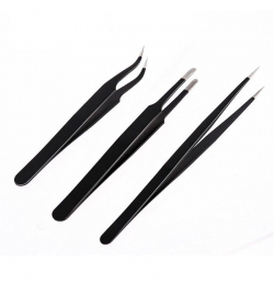 Tweezer 3pcs Set Deli