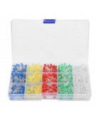 LED 5mm Assortment Kit 5 colors - 500pcs