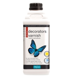 Decorators Varnish 1L Satin - Polyvine