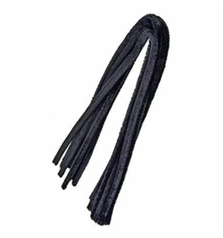 Pipe Cleaners 8mm 50cm Black 10pcs