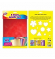 Metallic boards A4 8pcs Assorted Colours