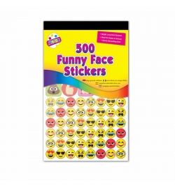Αυτοκόλλητα Φατσούλες - Emoji 500pcs