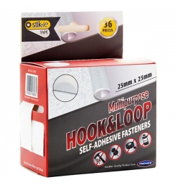 Velcro Hook & Loop στρογγυλά 25mm 36pcs
