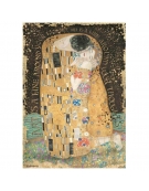 Ricepaper A4: "Klimt The Kiss"