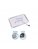 Magnetic White Board Aluminium Frame 20x30cm