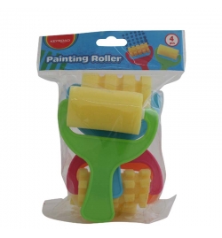 Patterned Paint Roller 4pcs