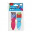 Plastic Funny Painting Brushes Set 4pcs