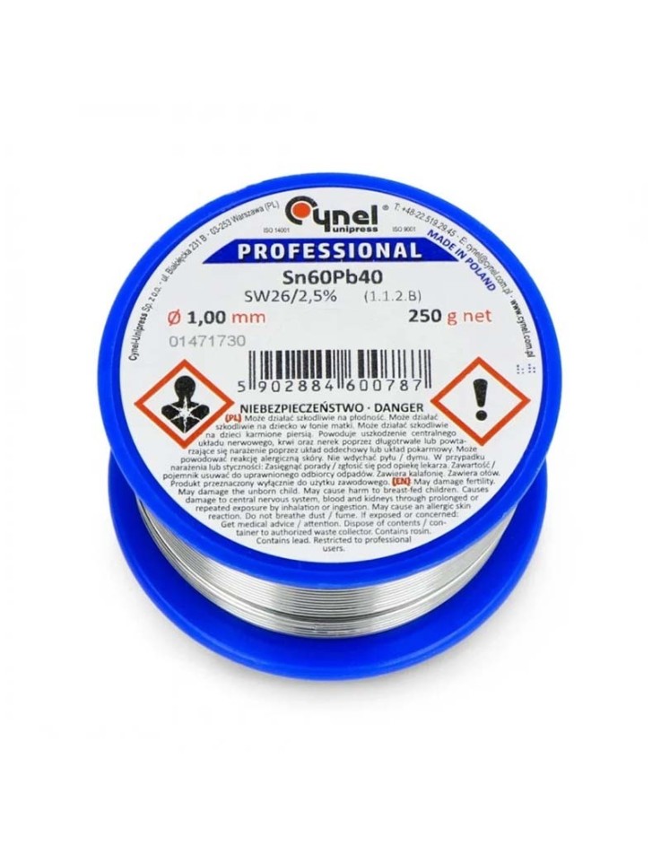 Solder Wire 1mm 250gr