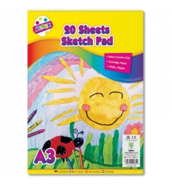 Spiral Sketch Pad 90gr A3 20sheets