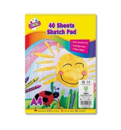 Spiral Sketch Pad 90gr A4 40sheets