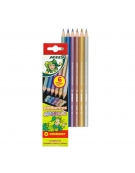 Pencils Colored Metallic Set 6pcs - Jolly