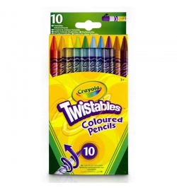 Pencils Colored Twistable Set 10pcs - Crayola