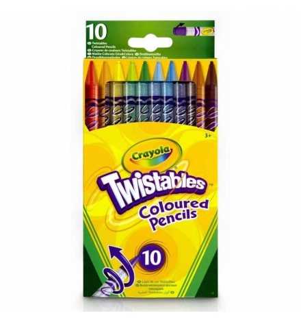 Pencils Colored Twistable Set 10pcs - Crayola