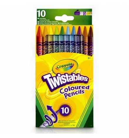 Χρωματιστά Μολύβια Twistable 10pcs - Crayola