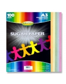 Sugarpaper Sheets  A3  100pcs - Assorted Colors