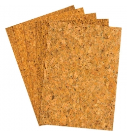 Cork Sheet Self-Adhesive A5 2mm 5pcs