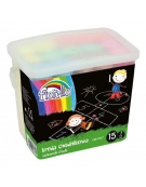 Jumbo Chalk Color in bucket 15pcs Fiorello