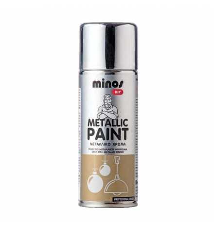 Metallic Paint Spray 400ml - Chrome