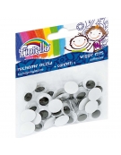 Eye Waggle SelfAdhesive 15mm 40pcs