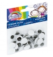 Eye Waggle SelfAdhesive 15mm 40pcs