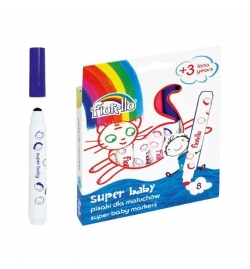 Super Baby Markers 8pcs - Fiorello