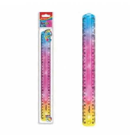Flexible Printed Plastic Ruler 30cm