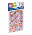 Ακρυλικά στρασάκια αυτοκόλλητα 400pcs διάφορα χρώματα