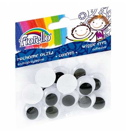 Eye Waggle SelfAdhesive 20mm 15pcs