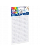 Αυτοκόλλητες πέρλες άσπρες 5mm 260pcs