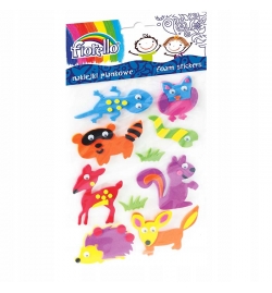 Foam Stickers Forest Animals