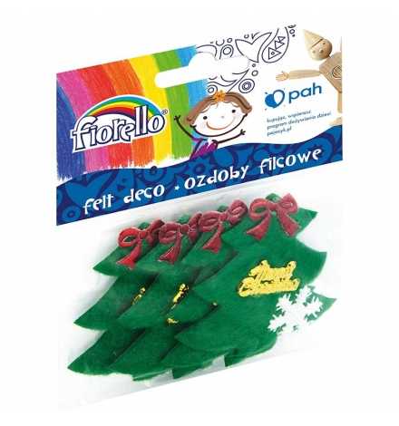 Felt Christmas Tree 6cm 4pcs