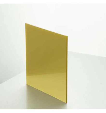 Acrylic sheet 3mm 30x30cm Gold