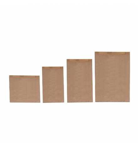 Paper Kraft Bag 15x25cm Brown 100pcs