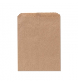 Paper Kraft Bag 15x25cm Brown 100pcs