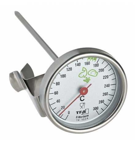 Analogue deep-fry thermometer 0 to 300°C