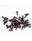 Screw 2x8mm Antique Bronze