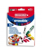 Markers Magic Erasable Set 10pcs Fibracolor