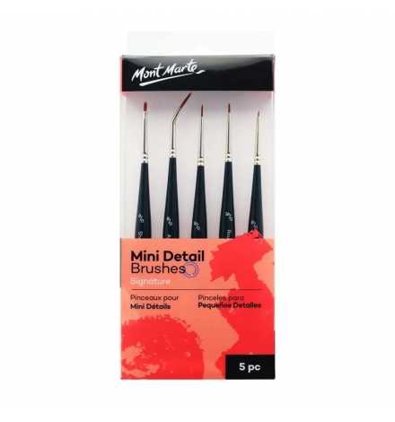 Mini Detail Brush Set 5pcs - Mont Marte