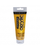 Acrylic Paint Graduate 120ml - Metallic Yellow