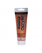 Acrylic Paint Graduate 120ml - Metallic Brown