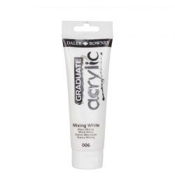 Acrylic Paint Graduate 120ml - Mixing White