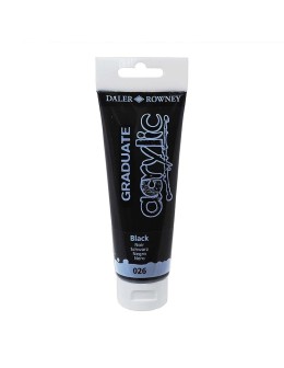 Acrylic Paint Graduate 120ml - Black
