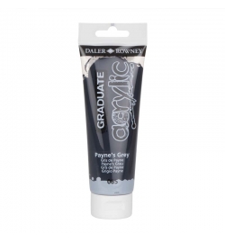 Acrylic Paint Graduate 120ml - Payne's Grey