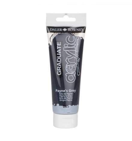 Acrylic Paint Graduate 120ml - Payne's Grey