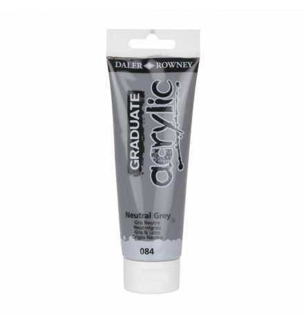 Acrylic Paint Graduate 120ml - Netural Grey