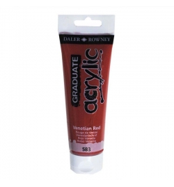 Acrylic Paint Graduate 120ml - Venetian Red