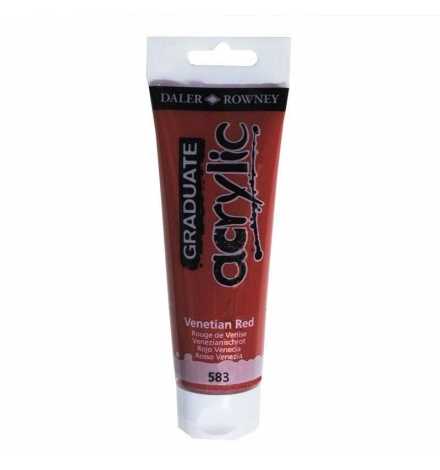 Acrylic Paint Graduate 120ml - Venetian Red